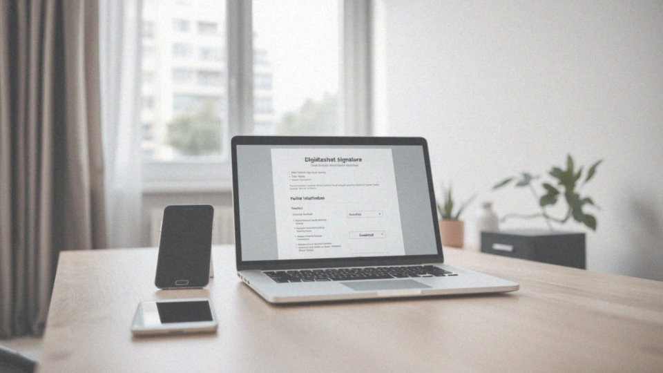 Jak przebiega proces podpisywania dokumentów online?