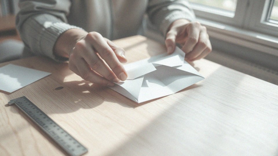 Jakie techniki zastosować do składania folderu z papieru?