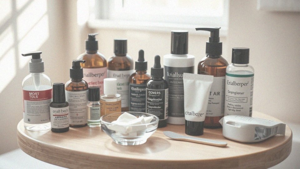 Jakich produktów do pielęgnacji paznokci zaleca podolog?