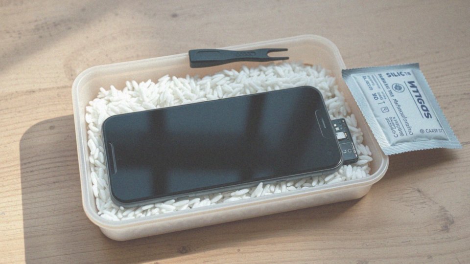 Jakie metody są skuteczne w ratowaniu zalanego telefonu?
