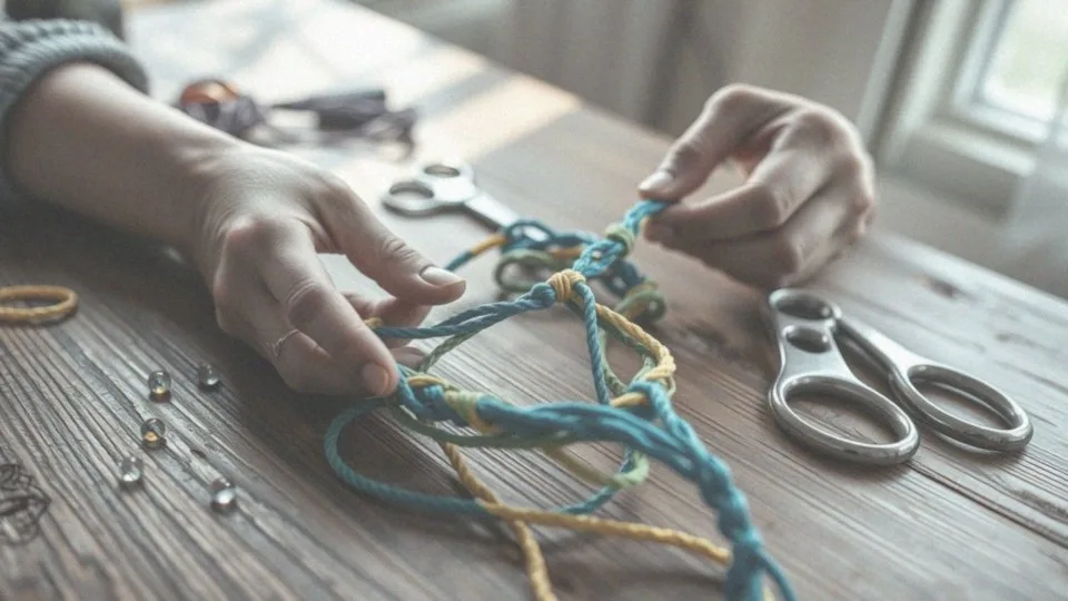 Jak stworzyć plecioną bransoletkę ze sznurka krok po kroku?