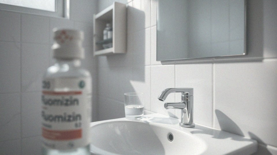 Jakie są konsekwencje interakcji Fluomizinu z alkoholem?