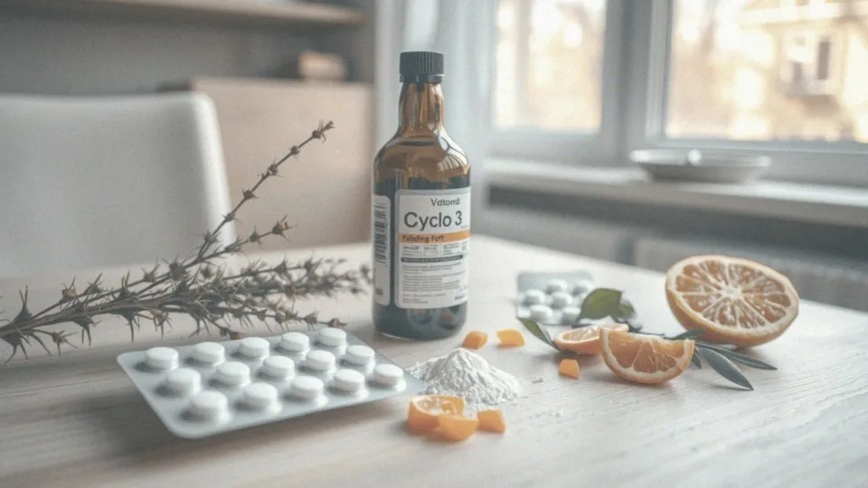 Jakie substancje czynne zawierają Rostil i Cyclo 3 Fort?
