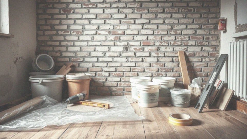 Jakie materiały są potrzebne do tynkowania starych ścian?