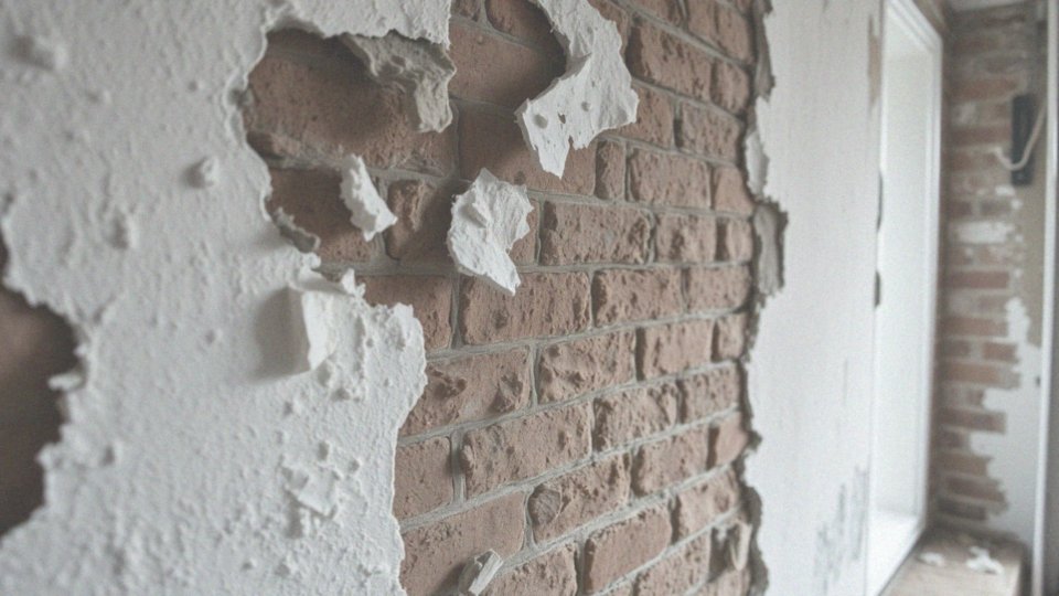 Jakie są skutki braku przyczepności tynku do podłoża?