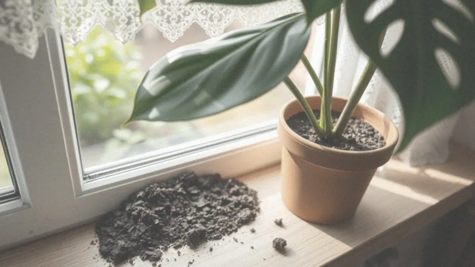 Jak podlewać monsterę po przesadzeniu?