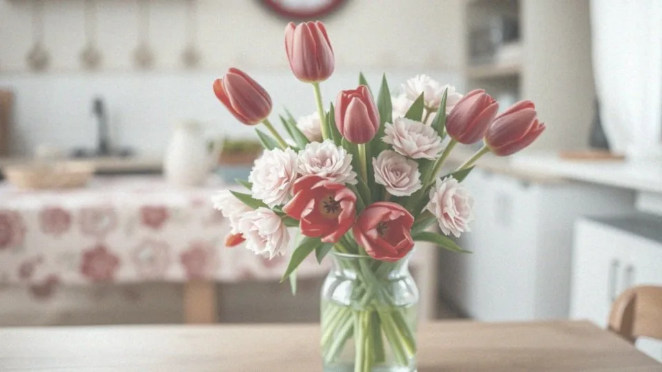 Bukiet z tulipanów i goździków – idealna kompozycja na każdą okazję