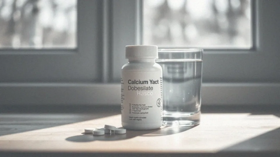 Calcium Dobesilate Hasco – na co jest i jakie ma właściwości?