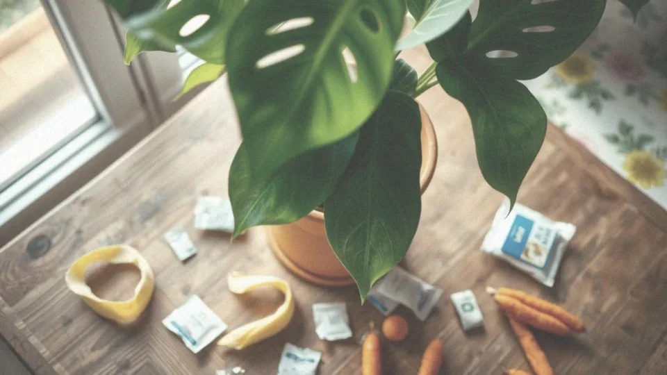 Domowy nawóz do monstery – jak przygotować i stosować?