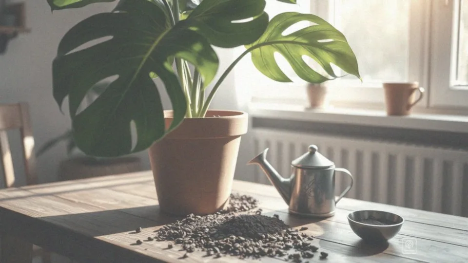 Monstera nawóz z kawy – jak skutecznie używać fusów do nawożenia?