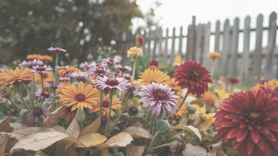 Najpiękniejsze kwiaty jesieni – przewodnik po kolorach i gatunkach