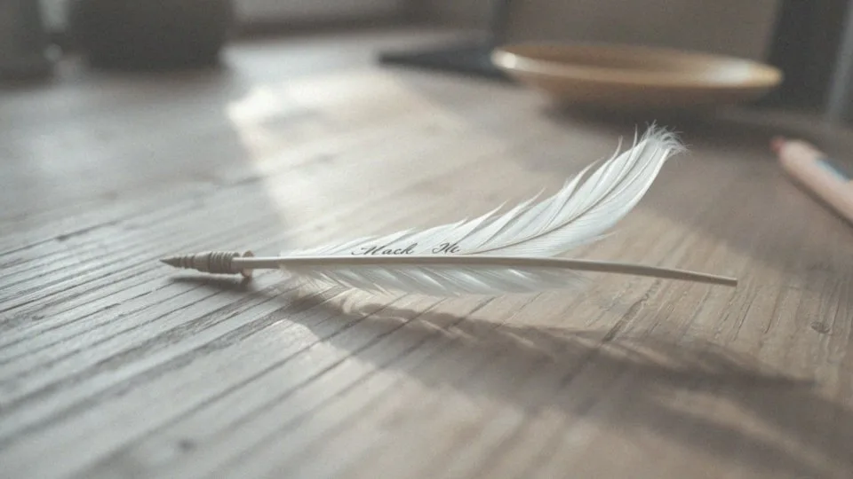 Tatuaż pióro z imieniem – symbolika i wzory