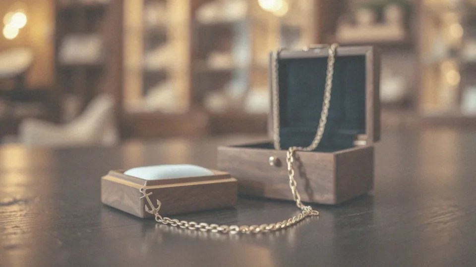 Złoty łańcuszek na komunię 585 dla chłopca – elegancki prezent na wyjątkową okazję